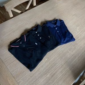 Polo Ralph Lauren Custom Slim Fit Polos 3 Pck